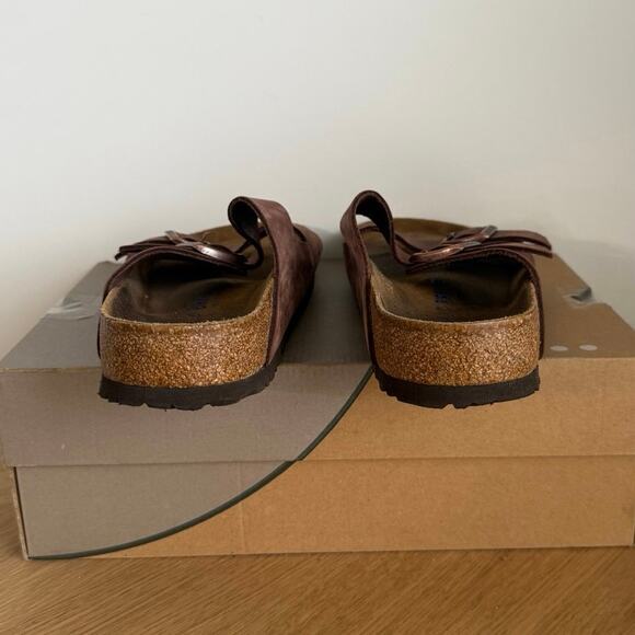 Birkenstock Arizona Suede Leather Men Sandals-  SZ 10 main image 8